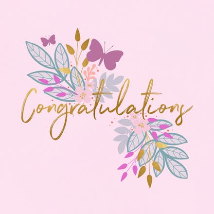 Congratulations Spa Gift Card Special!
